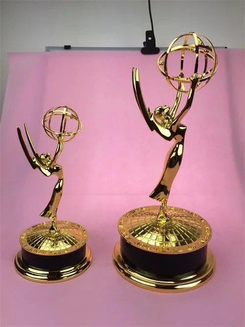 Национальная награда Emmy 15 5 дюйма металлический трофей реплика награды из