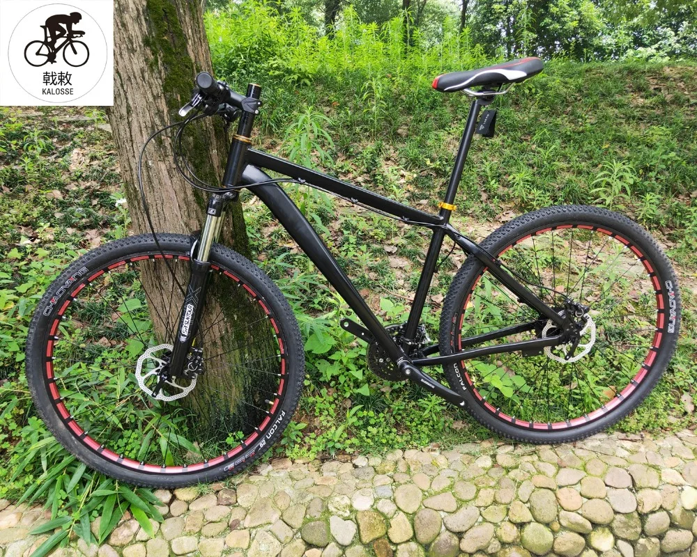 Excellent Kalosse  tyre dirt bike  aluminum bicycle tire road   29er  mountain bike   29*19 inch 24/27/30speed  19inch mountain bicycle 1