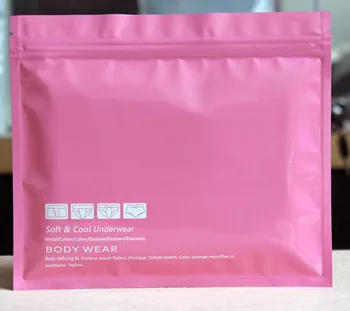 

18*15.5cm Pink socks, underwear, towel packing Bag Self sealing waterproof bag 100piece\lot Fast free shipping