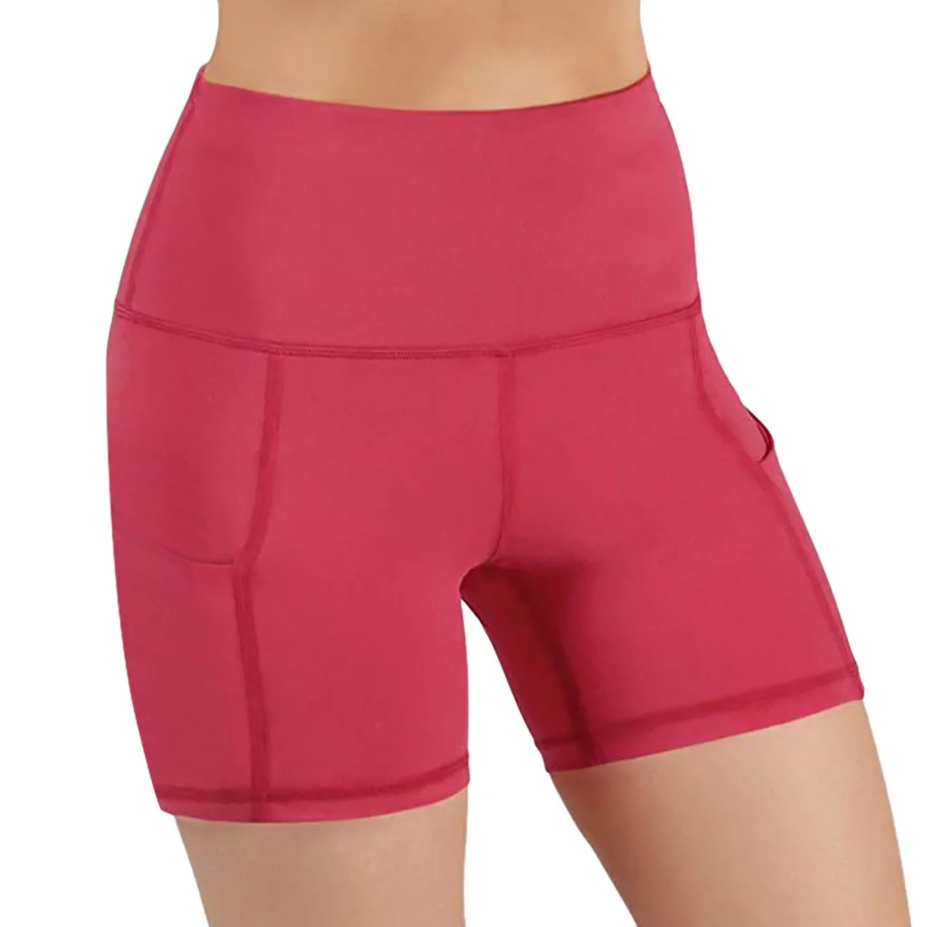 JAYCOSIN женская одежда шорты обтягивающие эластичные летние женские шорты быстросохнущие с высокой талией, для фитнеса спортивные короткие