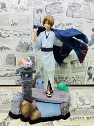25 см аниме Нацумэ книга друзей Natsume Yuujinchou Такаси Нацумэ с Madara ПВХ фигурка Коллекционная модель игрушки куклы
