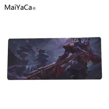 

MaiYaCa Hyena Warwick Notbook Computer Mousepad High quality Gaming Dragon Sorceress Zyra Gamer to Laptop Mouse Mat For Jhin