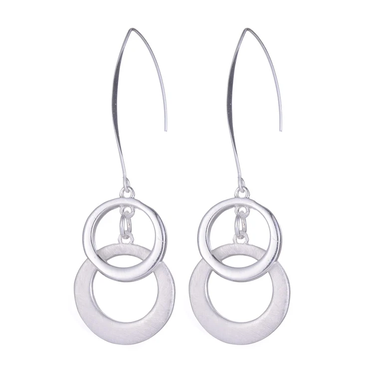 Shineland Новое поступление bijoux/трендовые/розовое bijoux сплав пирсинг Circel серьги для