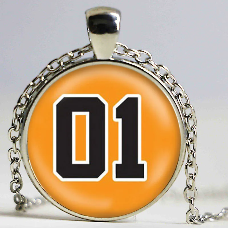 

Fashion Men Jewelry Dukes of Hazzard General Lee Car 01 Reference Necklace Black Silver and bronze Color Photofinishing Jewelry