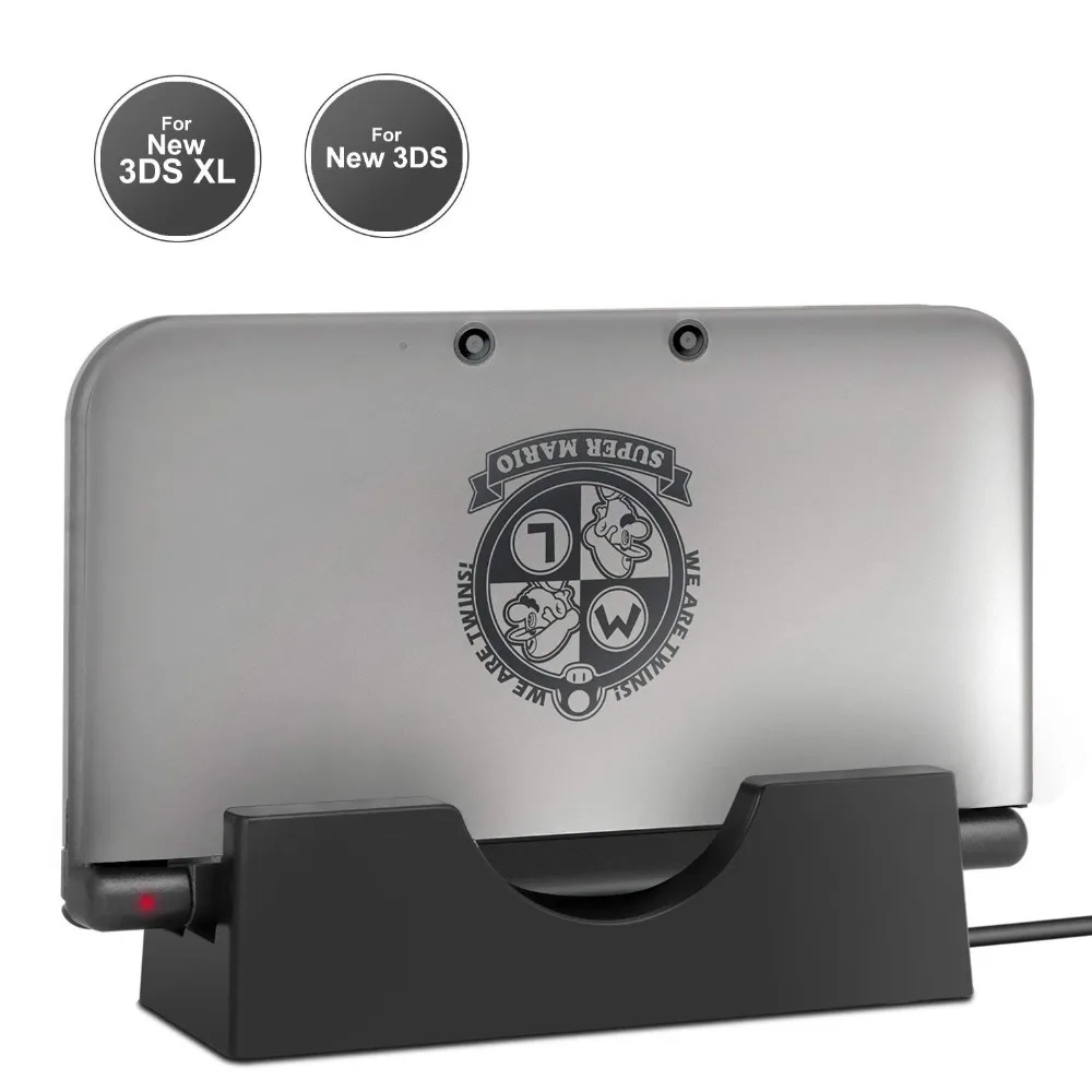 

3DS / New 3DS XL Charging Stand Charging Dock with USB Charging Cable for New 3DS New 3DS XL/LL Nintendo