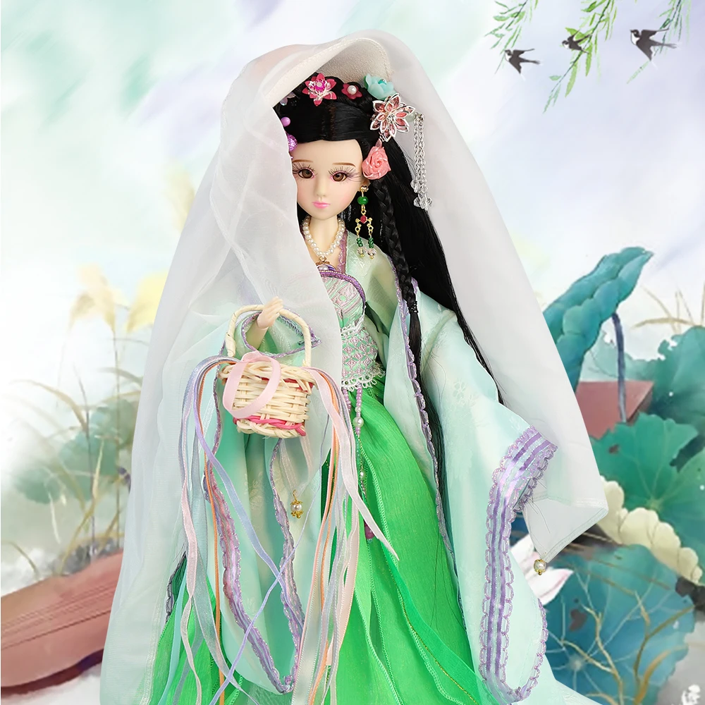 Fortune Days East Charm doll Ancient China Chenyu 1/6 with makeup 14 Joint body High Quality gift | Игрушки и хобби