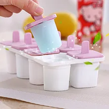 Форма для льда милые формы букв летние формы для мороженого 8 шт. самодельный лед крема формочки для льда