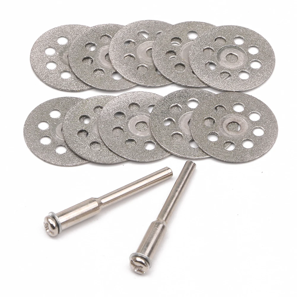 

10x Diamond Grinding Cutting Discs Rotary Cut-off Wheels Saw Blades 8 Holes 22mm