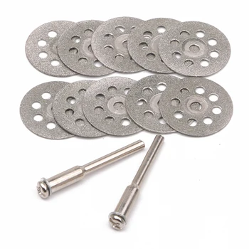 

10x Diamond Grinding Cutting Discs Rotary Cut-off Wheels Saw Blades 8 Holes 22mm