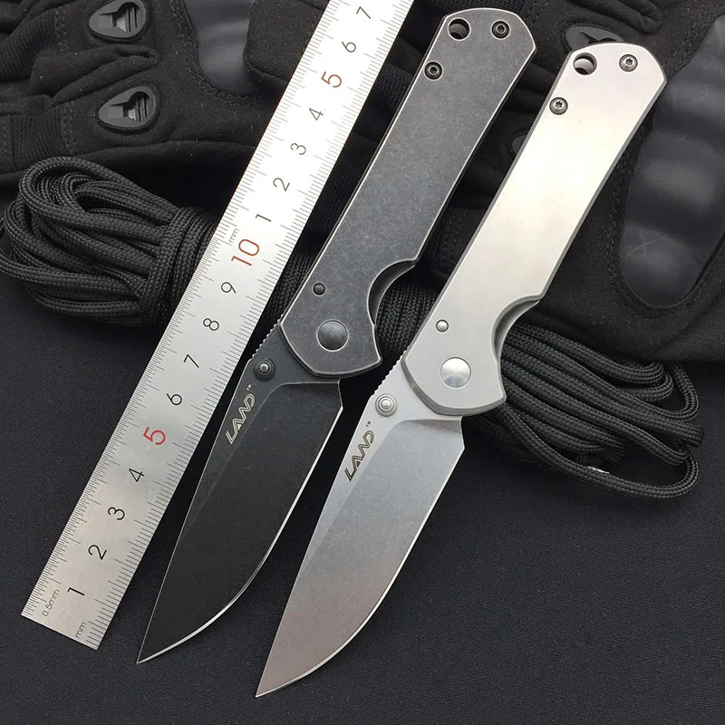 Land 8103/8104 Folding Knife 8Cr14MoV Blade Outdoor Camping Survival Hunting Utility Knife Gift Small EDC Pocket Cutting Tool Land 8103/8104 Folding Knife 8Cr14MoV Blade Outdoor Camping Survival Hunting Utility Knife Gift Small EDC Pocket Cutting Tool