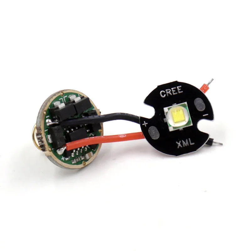 

16mm XML T6 LED Star+ 17mm 3.7v~4.2v 12x7135 10x7135 8x7135 Circuit Driver Board with Mode Memory for Flashlgiht DIY
