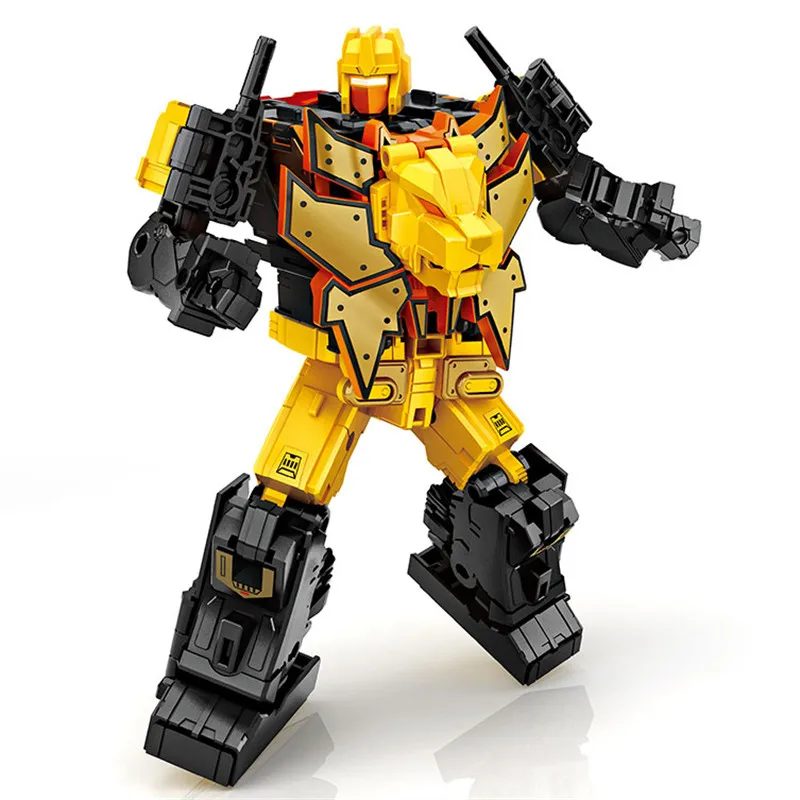 WEIJIANG NBK негабаритный 45 см Predaking трансформация фигурка игрушка 6 в 1 KO GT Разрушитель инженерные модели грузовиков игрушки для детей