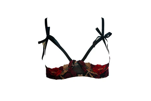 Women Transparent Sleepwear Erotic Lingerie Sets Hot Sexy Costumes Open Bra Crotchless Thongs Floral Embroidery Underwear