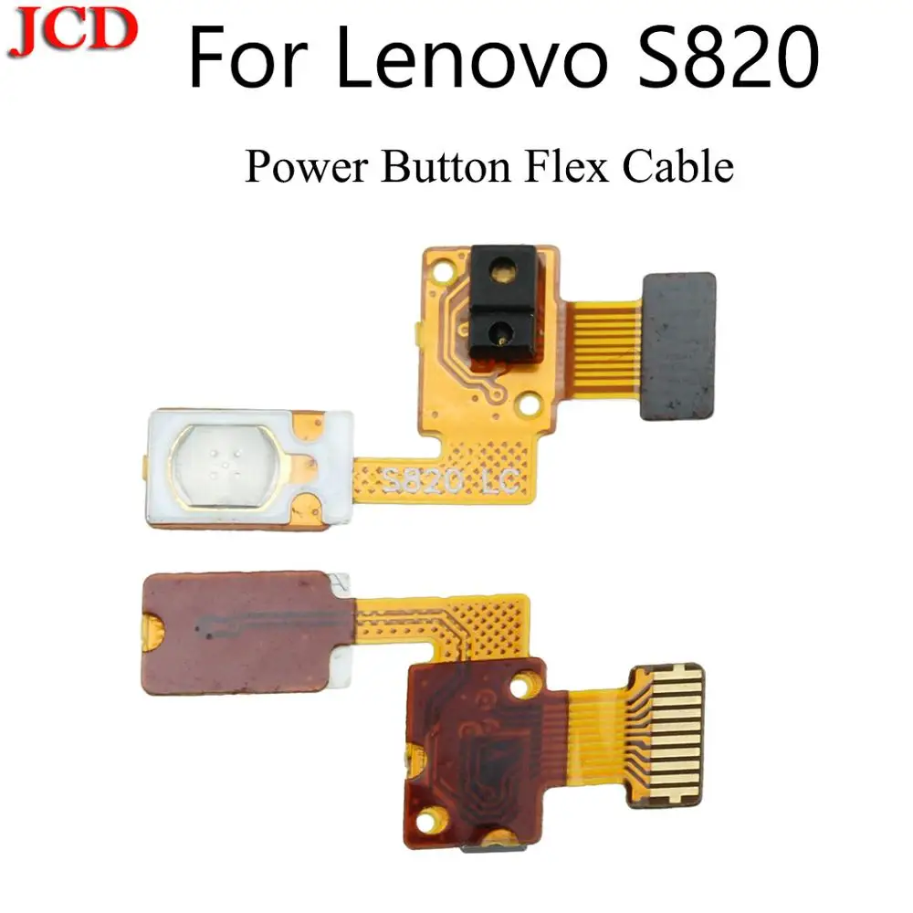 JCD For lenovo A2010 A2020 A536 A5000 A6000 K900 K3 K4 Note K5 X2 C2 S1 Power On Off Volume Up Down Button Key Switch Flex Cable - Цвет: No15 For Lenovo S820