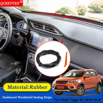 

QCBXYYXH Car-styling Rubber Anti-Noise Soundproof Dustproof Car Dashboard Windshield Sealing Strips For Chery Tiggo 3X 2016-2018