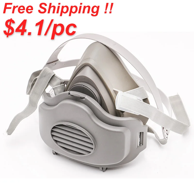 

Dust Mask Respirator Anti-dust Anti Industrial Construction Pollen Haze Poison Gas Family & Professional Site Protection
