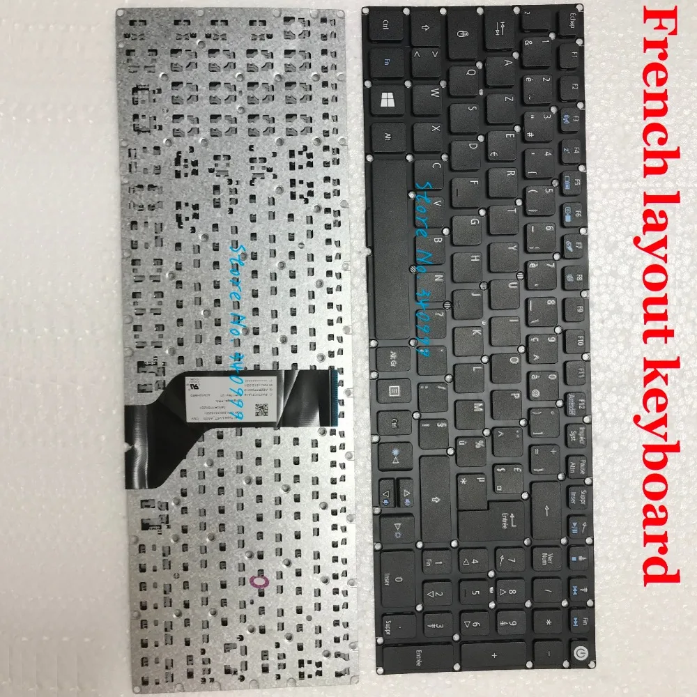 Новая клавиатура AZERTY claver для Acer Aspire с клавиатурой сша |Клавиатуры замены| |
