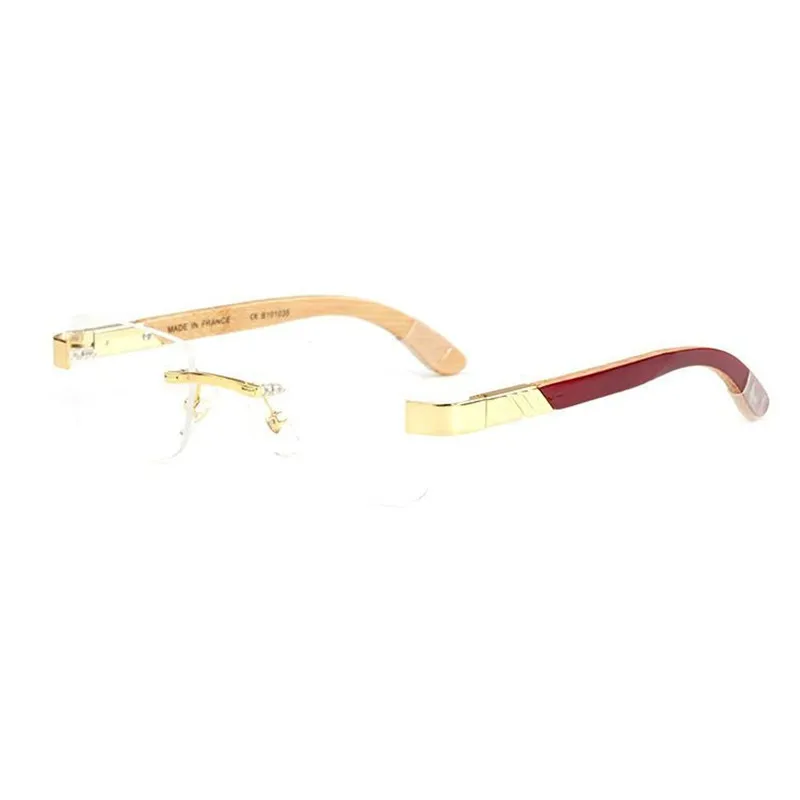 Licht Brillen 67 Marke Luxus brown Holz Objektiv Vazrobe 61 Gläser blau orange Blau Anti Männer Hohe rot 1 Qualität Grün Rezept Brille Randlose 1 68FqTw