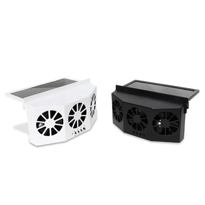 

Solar Powered Vehicle Exhaust Fan Solar Energy Cooling Car Vent Ventilator Safe Auto