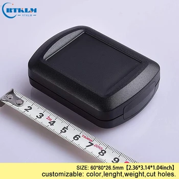 

Small abs plastic wire junction box plastic electrical cabinet project box handheld enclosure diy speaker box 60*80*26.5mm