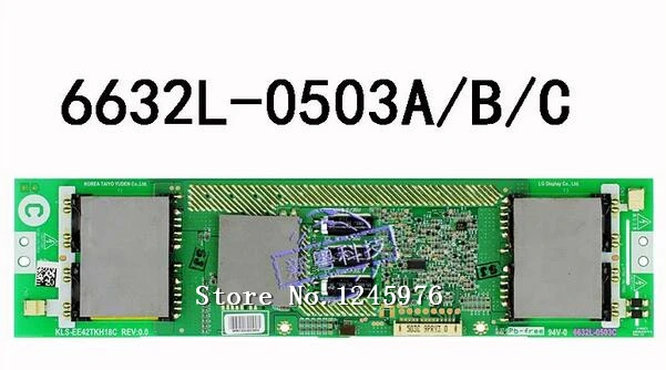 Бесплатная доставка 100% первоначально для 42AV300C 6632L-0503A KLS-EE42TKH18 экран LC420WXN подсветкой высокого давления пластина 6632L-0503A/B/C