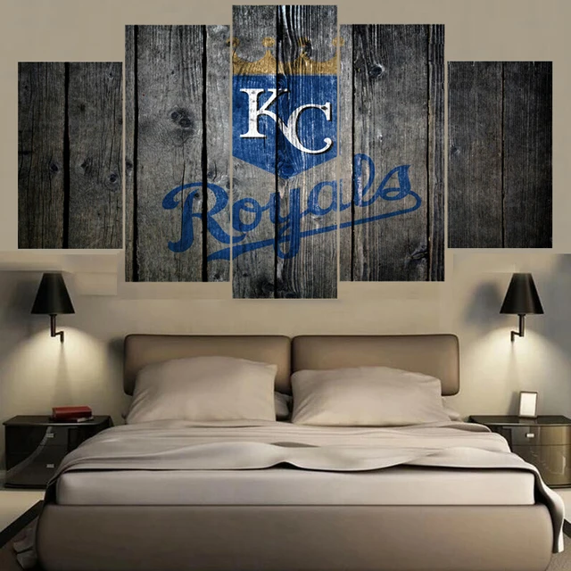 5 Panel Sport Kansas City Royals Wall Art Canvas Painting 5 Panel Sport Kansas City Royals Wall Art Canvas Painting Calligraphy Hd Print Home Decor