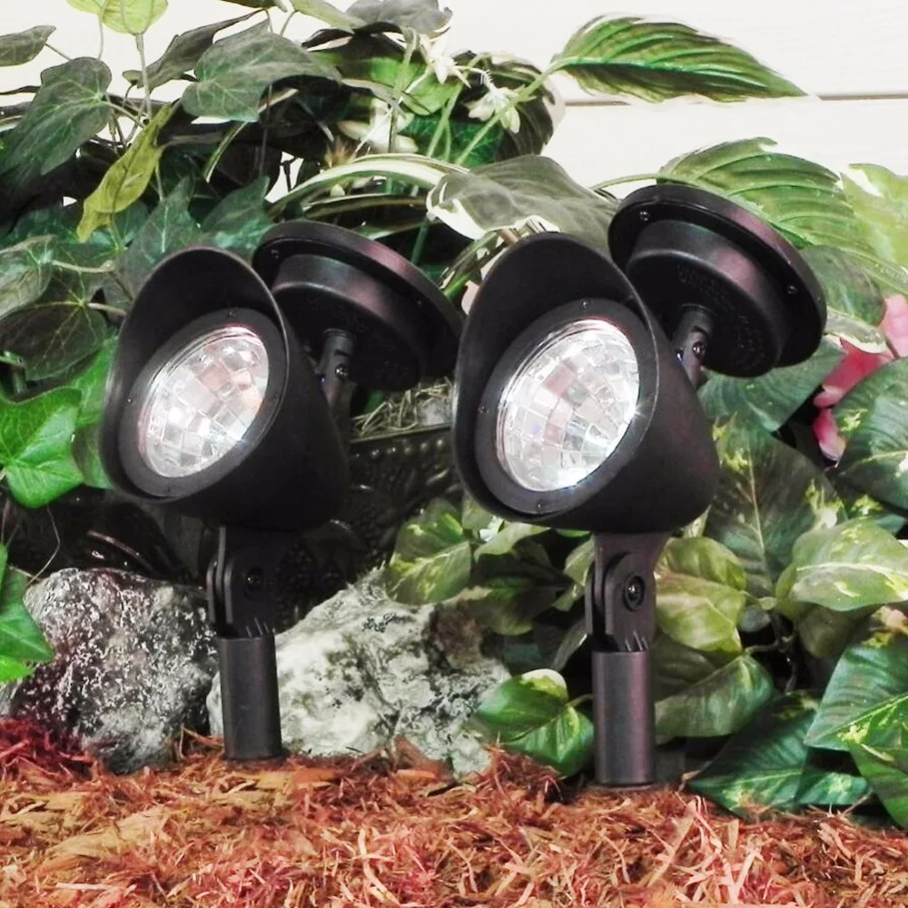 CHICLITS 2 PCS 4 LED Solar Lamp Energy Outdoor Garden Lights 1.2V 600mAh Cold Light Yard Security Lawn Lighting (12)