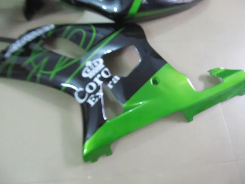 Верхний комплект обтекателей для GSXR600 750 01 02 03 GSXR 600 GSXR750 K1 2003 2001 2002 зеленый матовый