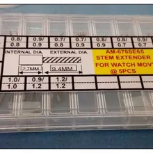 65 шт. продлить сломанной часы стебли с экстендерами Запчасти ремонт в 15 различных размеров