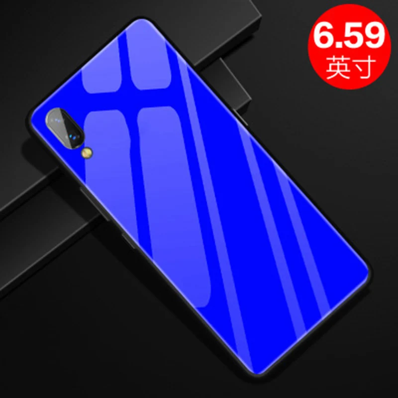 6 59 дюймовый чехол для телефона vivo Nex однотонный из закаленного стекла N e x