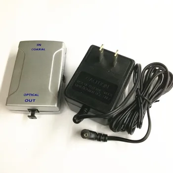 

Coax Coaxial to Optical TOS SPDIF TOSlink Converter Coaxial (RCA) to Optical Toslink Digital Audio Converter