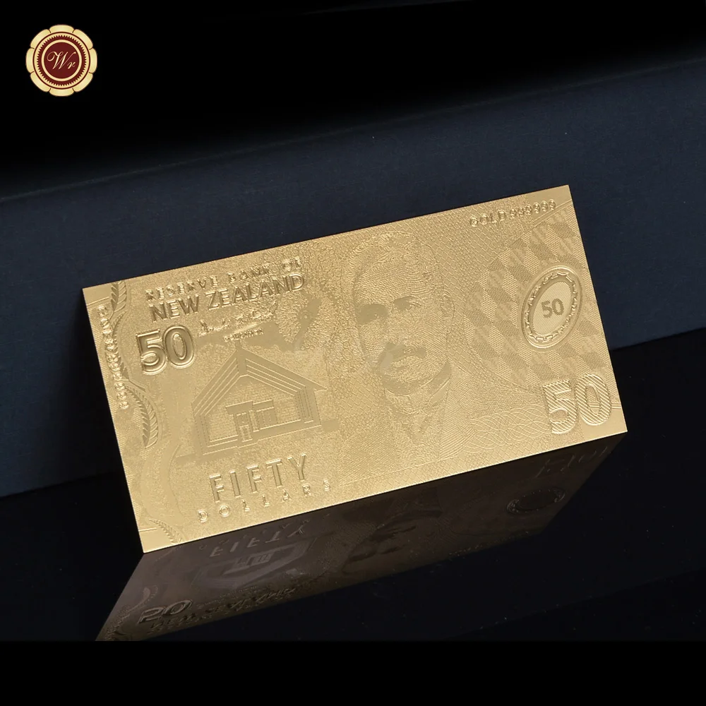 Специальный изготовленный на заказ Новый зеландийский банк Note резной 50