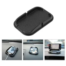 Universal Multi functional car Anti Slip pad Rubber Mobile Sticky stick Dashboard Phone Shelf Antislip Mat