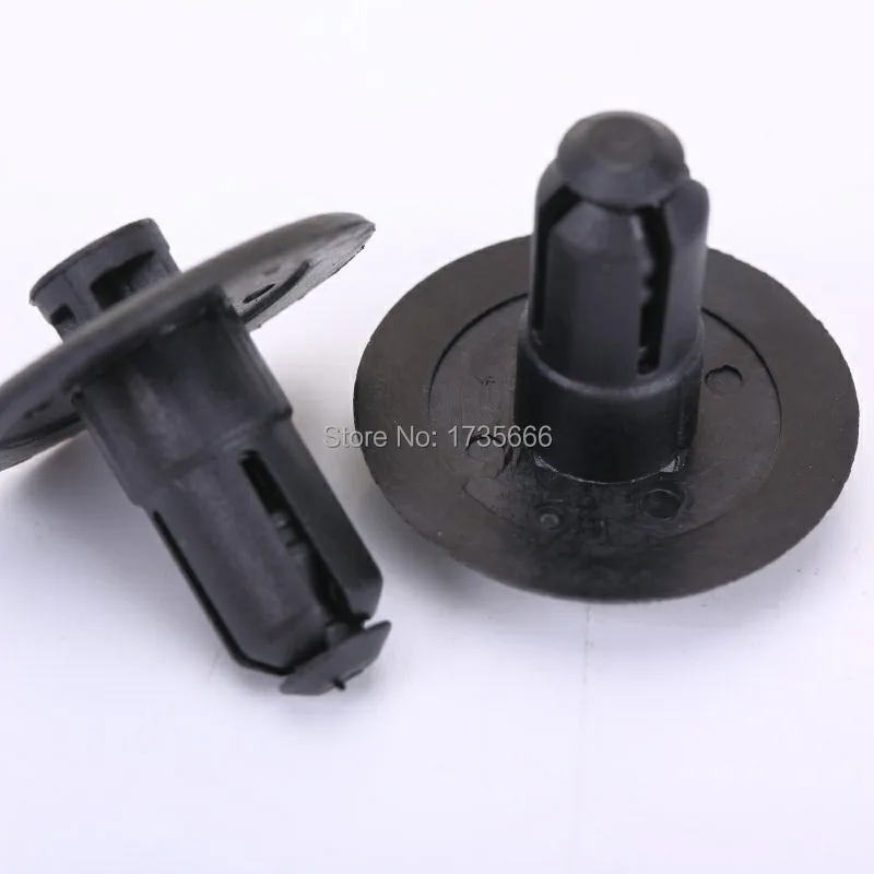 

50PCS Radiator Support Sight Shield Clip Nylon Push Type Retainer Case For Buick Lucerne 25695687