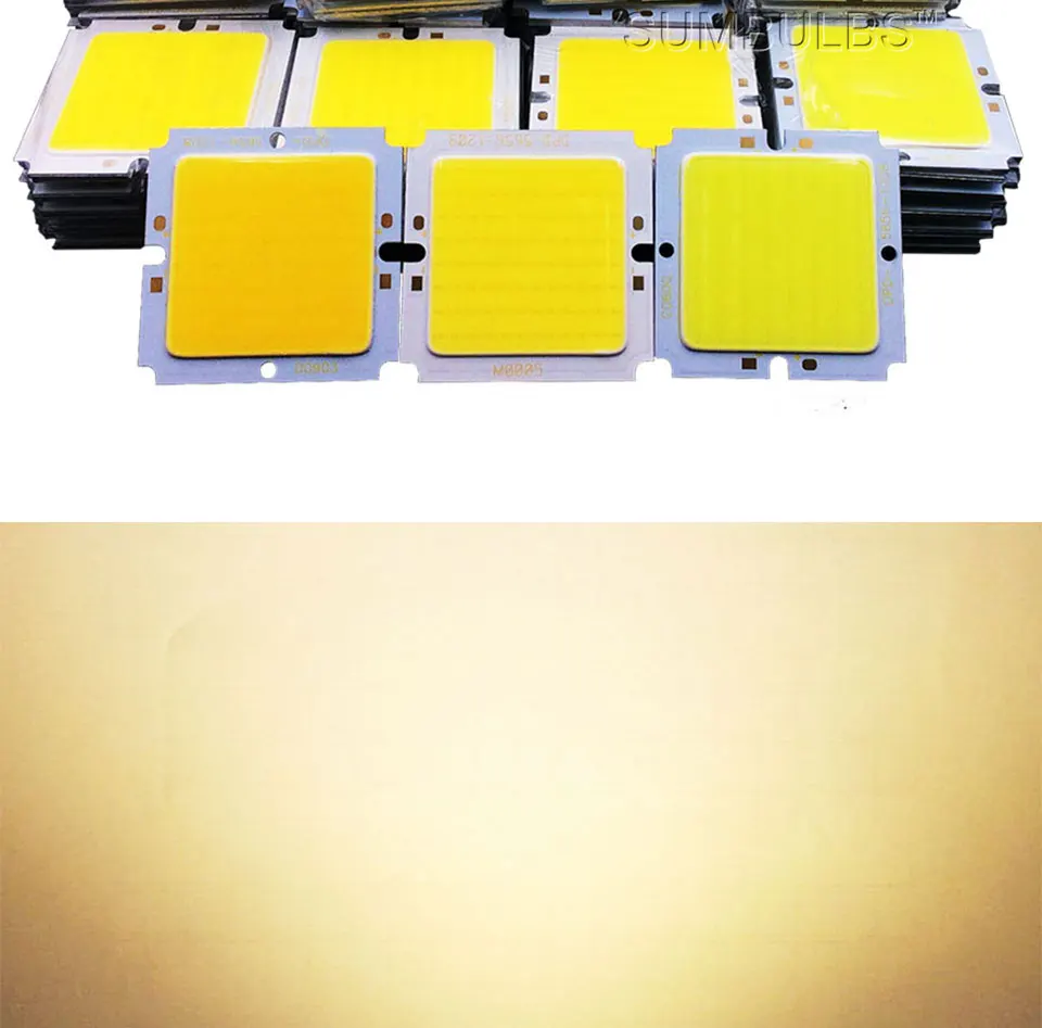69x69MM 30W Square LED COB Light DC36-40V Super Bright Warm Pure White LED Chip Lighting Bulbs for Panel Flood Lights (8)