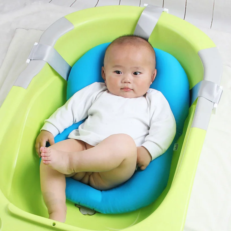 Baby Bath Tub Newborn Baby Bath Seat Pad Chair Shelf ...