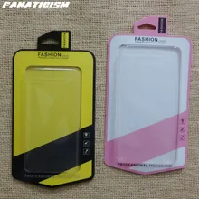 Fanaticism Universal Retail Packaging PVC Plastic Blister Box Package For iPhone 7 6s SE Samsung Xiaomi Phone Case 100 pcs/lot