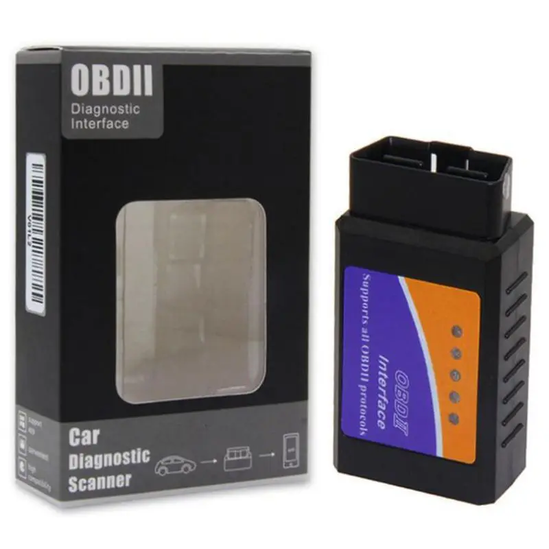 ELM327 V1.5 Поддержка bluetooth Android 16pin Obd2 автомобиля Автомобильный сканер для диагностики инструмент