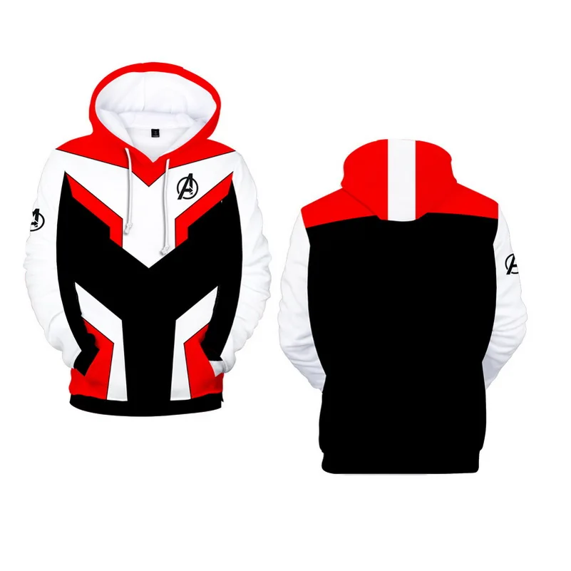 The avengers endgame Marvel Hoodies Men Quantum Realm Cosplay Costume Hooded Avengers Sweatshirts men autumn Fashion 2019 tops