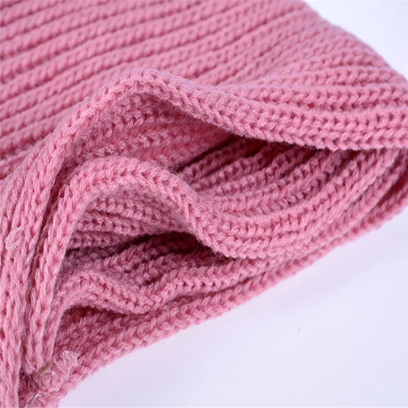 Soft Men Women Scarf Winter Warm Scarves Wrap Knitted Collar Circle Shawl Knitted Sleeves Couple Bib women scarf D20 (4)