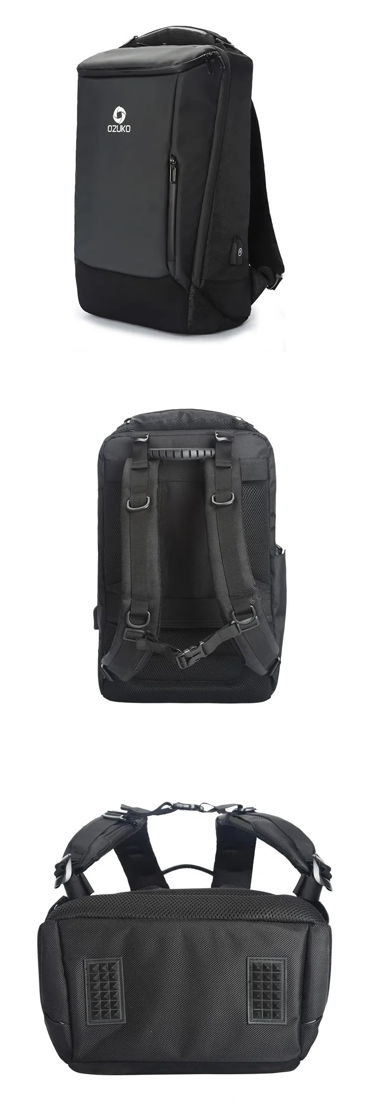 Fashion business traveling bag 20 inch waterproof bags with raincover custom back pack men bagpack backpack laptop usb backpack