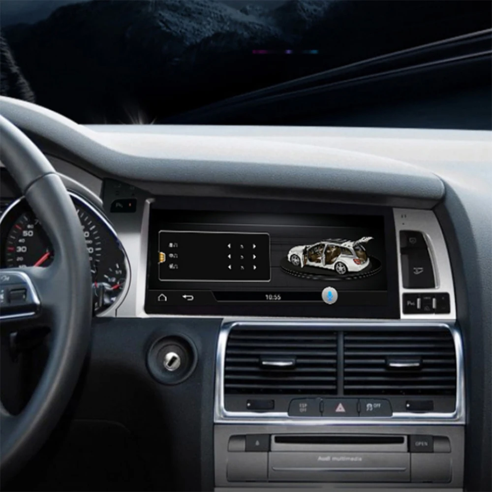 YMODVHT 10 25 дюймовый IPS экран 2G RAM Автомобильный GPS навигатор для Audi Q7 2006 2007 2008 2009 2010 2011