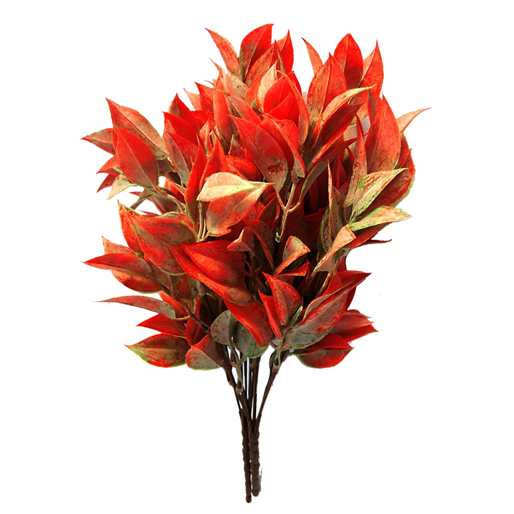 

4PCS/Set Table Centerpieces Shrubs Bundles Bonsai Arrangement Kitchen Outdoor Fake Flower Artificial Plants Home Decor Summer