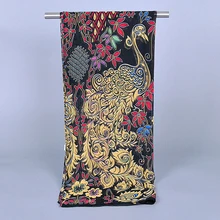 Fashion Women’s Long Soft Wrap Shawl Peacock Pattern Thin Chiffon Scarf Gift