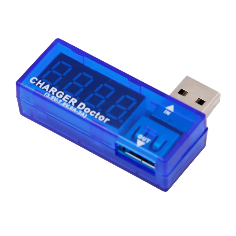 USB LCD Digital Current Voltage Detector Mobile Power USB Charger Tester MeterKr 
