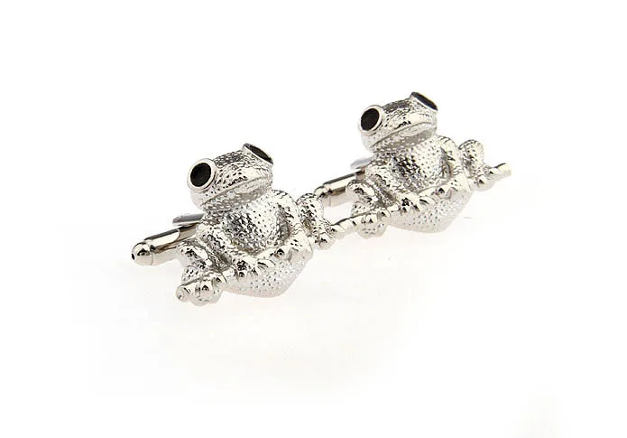 запонки в виде лягушки французкого дизайна подарочная версия|cufflinks designer|designer