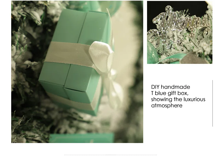 HOYVJOY Рождественские венки зеленый шар Подарочная коробка для домашние Декорации для вечеринки Новогодние поставки