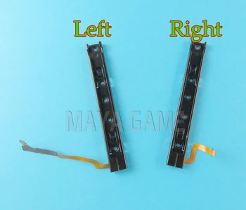 

original used Right and left Slider With Flex Cable Line Fix Repair Replacement For Nintend Switch Console NS NX rebuild