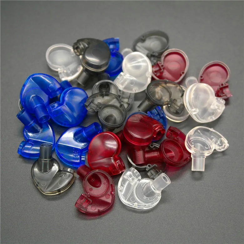 

1 Pair Transparent Detachable DIY Replacement Earphone Shell Case for Shure 215 315 535 Earphone of 10MM Speaker Unite