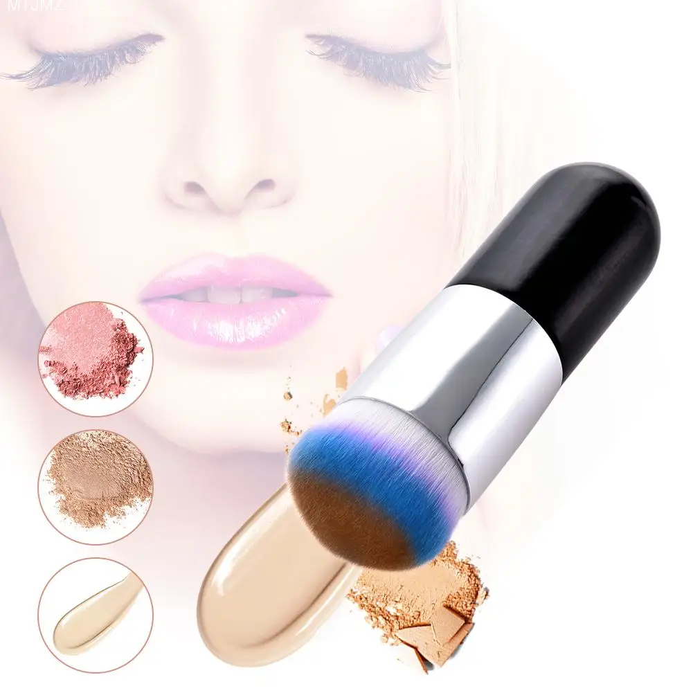 1 шт. кисти для макияжа с мягкой короткой щетиной|contour blush|foundation brushliquid foundation brush |